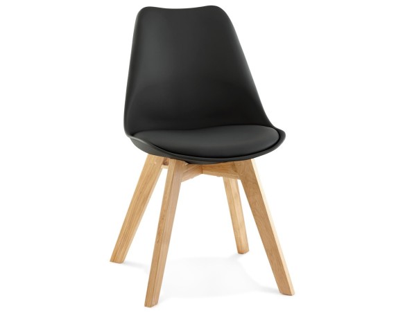 CH01400BLBL 5420072039497 Chaise moderne TEKI noire