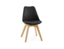 CH01400BLBL 5420072039497 Chaise moderne TEKI noire