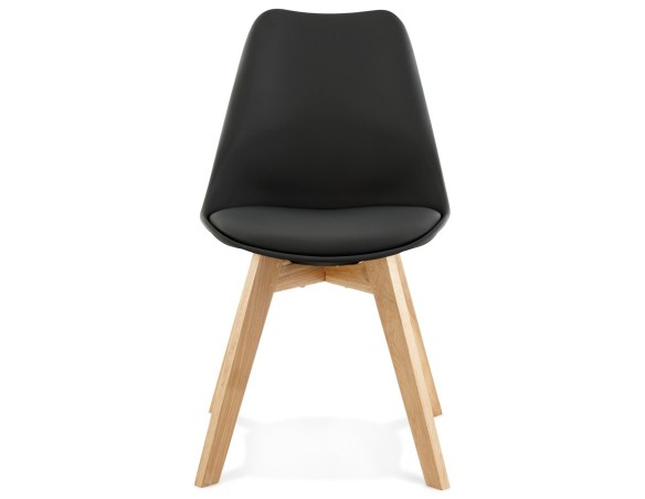 Chaise moderne TEKI noire