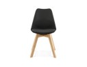 Chaise moderne TEKI noire