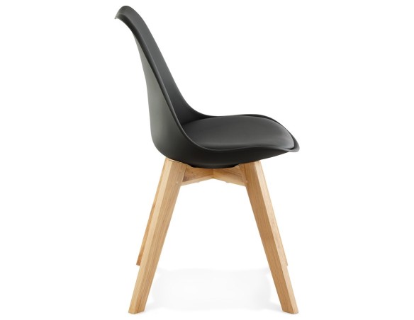 Chaise moderne TEKI noire