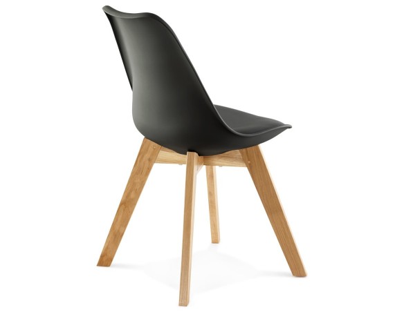 Chaise moderne TEKI noire