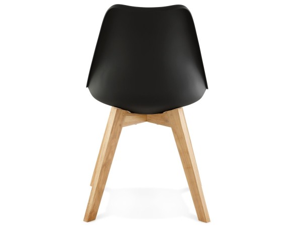 Chaise moderne TEKI noire