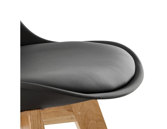 Chaise moderne TEKI noire