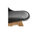 Chaise moderne TEKI noire