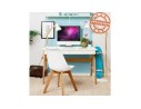 Chaise moderne TEKI bleue