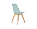 Chaise moderne TEKI bleue