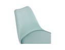Chaise moderne TEKI bleue