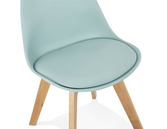Chaise moderne TEKI bleue