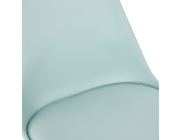 Chaise moderne TEKI bleue