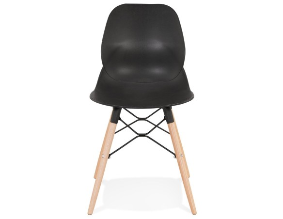 Chaise scandinave EPIK noire moderne