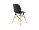 Chaise scandinave EPIK noire moderne
