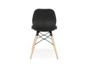 Chaise scandinave EPIK noire moderne