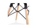Chaise scandinave EPIK noire moderne