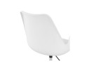 Chaise de bureau avec accoudoirs TRIP blanche design