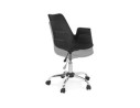 Chaise de bureau avec accoudoirs TRIP noire design