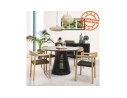 Meuble de rangement design CONVIV en bois noir