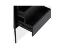 Meuble de rangement design CONVIV en bois noir
