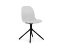 CH05170LGBL 5404028349069 Chaise design PAVONIS en tissu gris clair