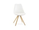 CH01240WHWH 5420072034010 Chaise scandinave GOUJA blanche