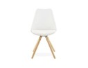 Chaise scandinave GOUJA blanche