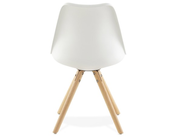 Chaise scandinave GOUJA blanche