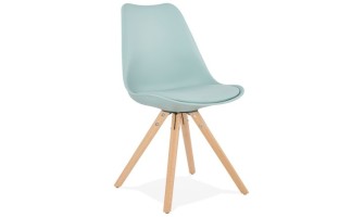 CH01760BUBU 5420072057132 Chaise scandinave GOUJA bleue