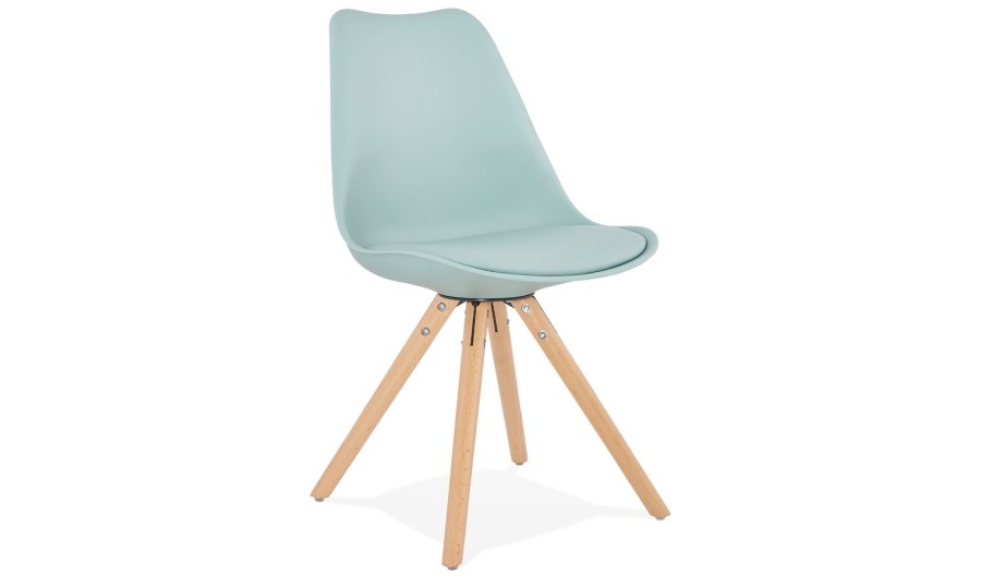 CH01760BUBU 5420072057132 Chaise scandinave GOUJA bleue CH01760BUBU 5420072057132 Chaise scandinave GOUJA bleue