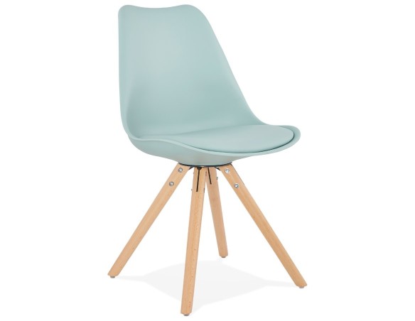CH01760BUBU 5420072057132 Chaise scandinave GOUJA bleue