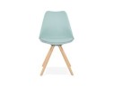 Chaise scandinave GOUJA bleue