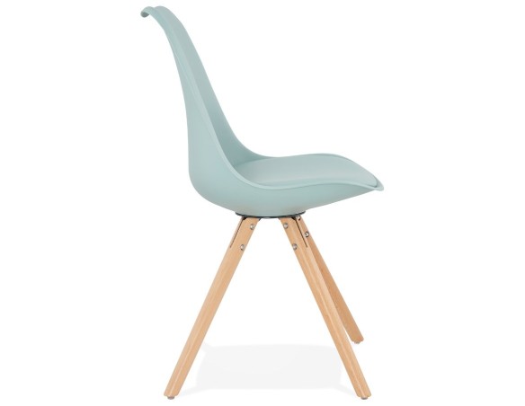 Chaise scandinave GOUJA bleue