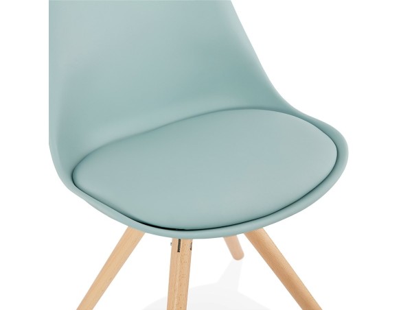 Chaise scandinave GOUJA bleue
