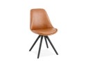 CH01840BRBL 5420072058153 Chaise design STREET brune style industriel