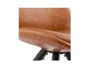 Chaise design STREET brune style industriel