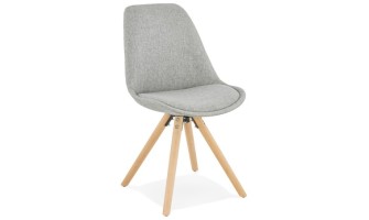 CH01870GRNA 5420072058214 Chaise scandinave HIPHOP en tissu gris