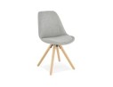 CH01870GRNA 5420072058214 Chaise scandinave HIPHOP en tissu gris