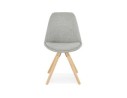 Chaise scandinave HIPHOP en tissu gris