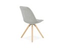 Chaise scandinave HIPHOP en tissu gris