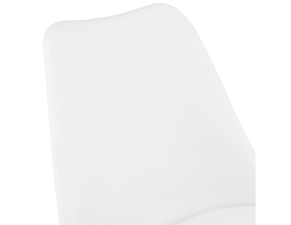 Chaise design PIPA blanche