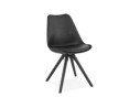 CH01890BLBL 5420072058252 Chaise design PIPA noire