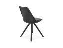 Chaise design PIPA noire