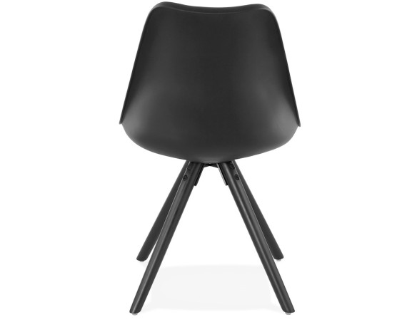 Chaise design PIPA noire
