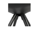 Chaise design PIPA noire