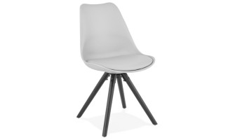 CH01900GRBL 5420072058276 Chaise design PIPA grise