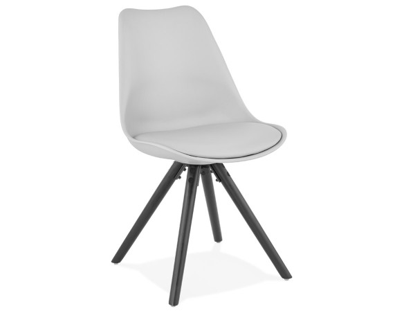 CH01900GRBL 5420072058276 Chaise design PIPA grise