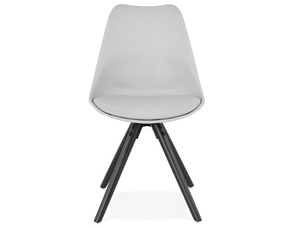 Chaise design PIPA grise