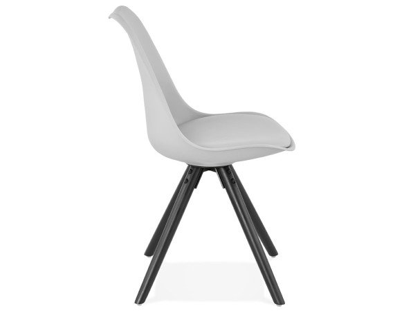 Chaise design PIPA grise