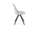 Chaise design PIPA grise