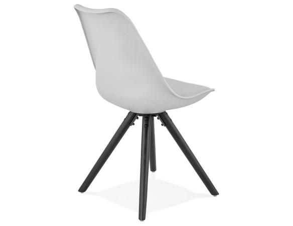 Chaise design PIPA grise