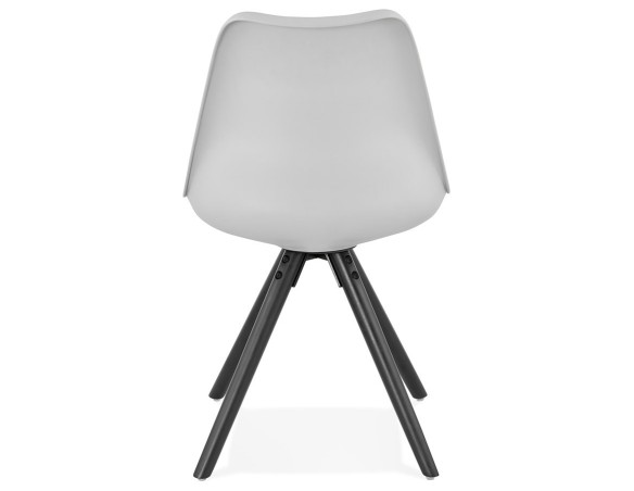 Chaise design PIPA grise